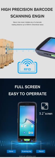 Streamline Your Inventory Management V9100 5.5 Android PDA Long Range Uhf Rfid Reader