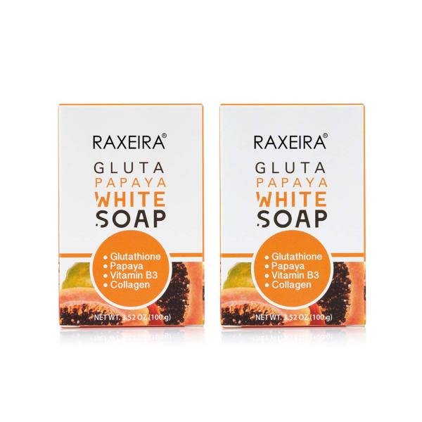 OEM Glutathione Papaya White Organic Handmade Soap Skin Brightening Dark Spots Removal