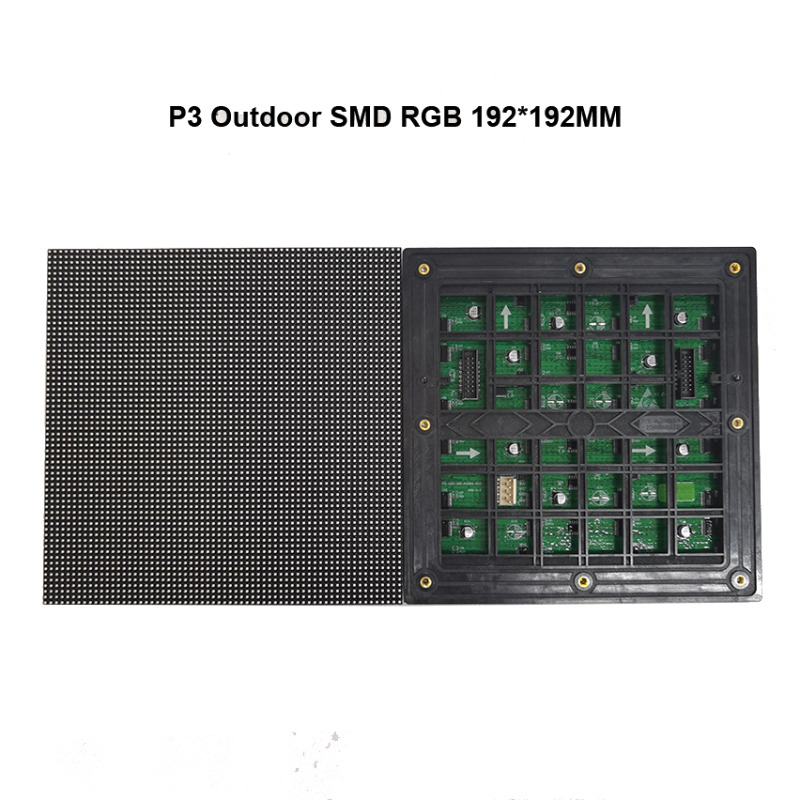 Outdoor  p3 Full Color Led Display  with 3840hz refresh rate and 6000 brightness