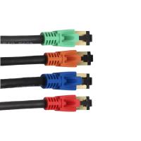 Cabo de conexão Cat7 de alta velocidade 600 MHz 10 Gbps Rj45 conector Cat7 cabo SFTP