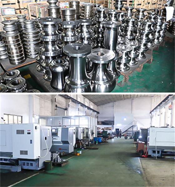 HRC63~65 degree Cr12Mov Forming Roller For Square Pipe Making Machine