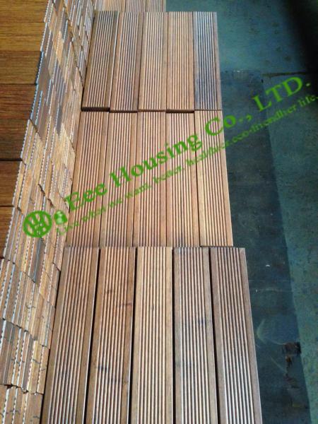 Outdoor Bamboo Floor Tiles, 300x300x25mm Bathroom Floor Tile, Bamboo Strand Woven Decking Tiles