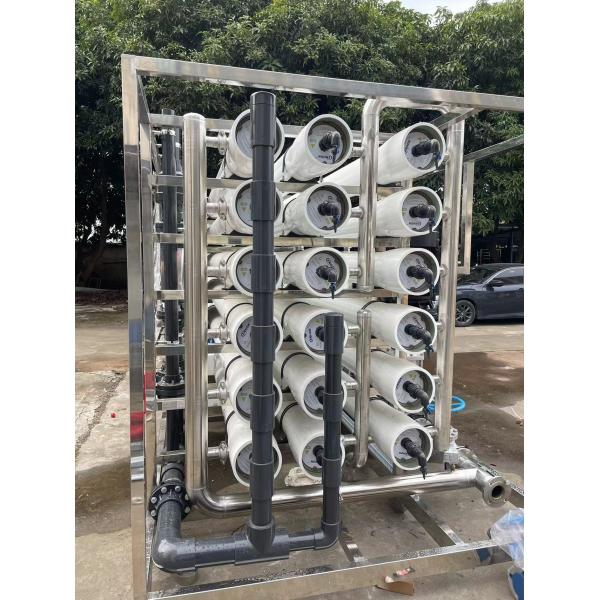 Промышленная система очистки воды из нержавеющей стали 60 м3/ч