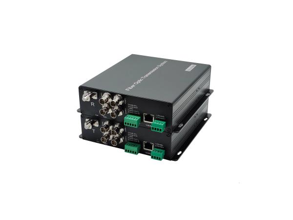 1GB Ethernet, 3G SDI, Audio, RS485 Data, Multi-Signals Transmission Equipment Over One Fibre Cable