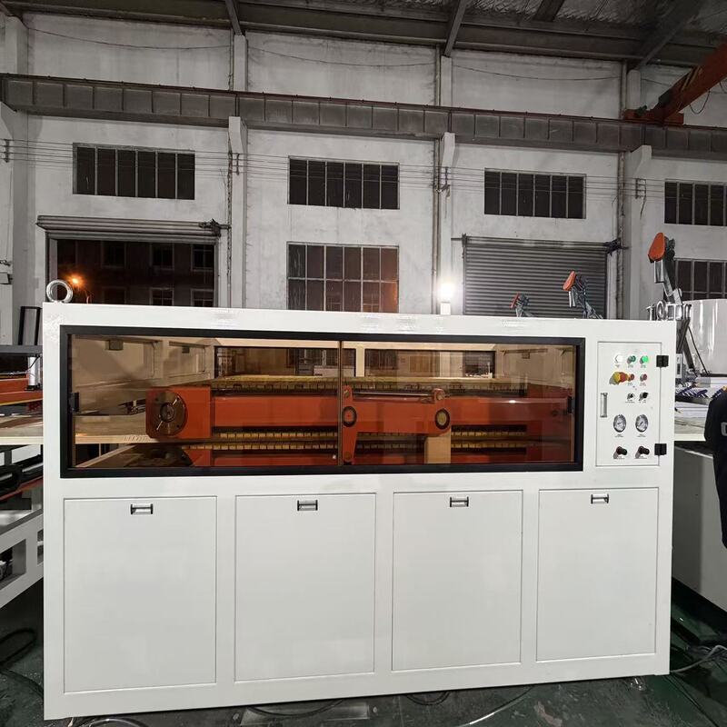 PVC Automatic  WPC Door Production Line Wall Panel Cross Cutting Machine