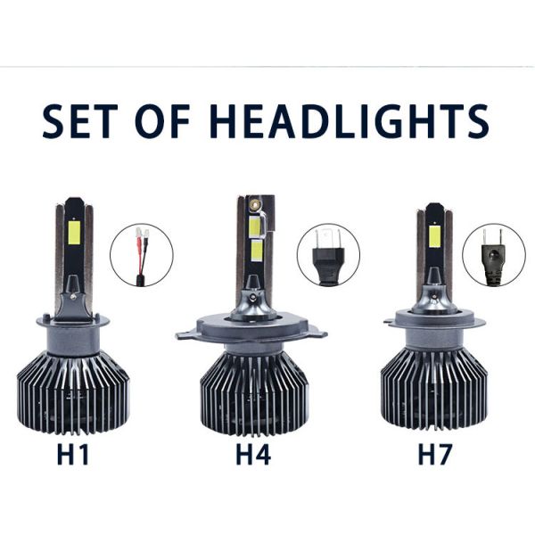 New Auto Lighting Systems 9000LM 110W H1 6500k LED Car Headlight Bulb