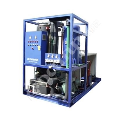 Compressor Bitzer e 1650 KG de capacidade FOCUSUN 5T máquina de gelo para o seu negócio