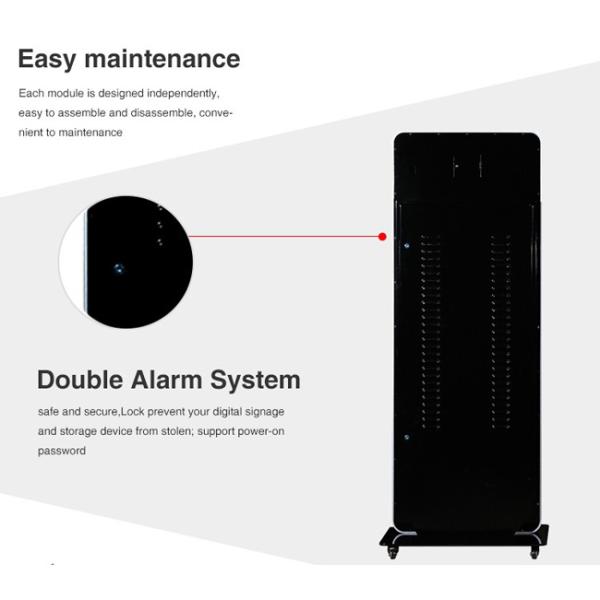 21.5 Inch Internal Standalone Media Player Mobile Phone Charging Station