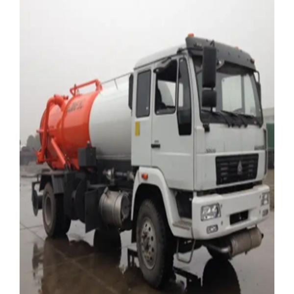 12 кубических метров 4х2 отсасывающий грузовик для канализации SINOTRUK HOWO 6 колес Euro2 вакуум