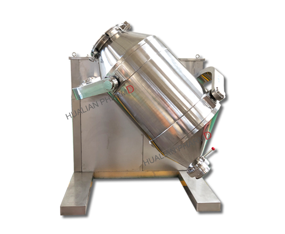 High Efficiency Pharmaceutical Mixing Equipment / Chemical Dry Powder Mixer Blender SS 316L ,FOR MEDICAL OR FOOD FIELD