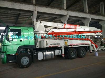 4 braços cimentam a máquina de bombeamento/equipamento de construção concreto SY5295T 80 km/h