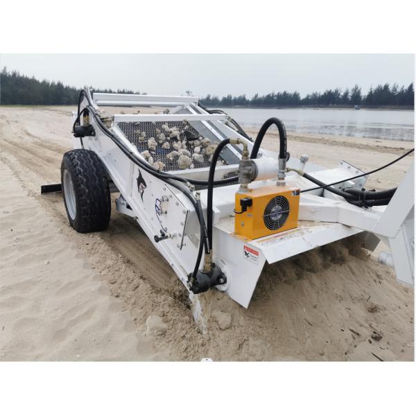 HANDSOMER 1600 Tractor Towable Beach Cleaner | 1.6m Hydraulic Vibration Sand