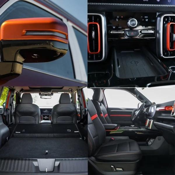 Large Off Road Vehicles Diesel Car 1.5T 2.0T Engine 7 Speed Auto Transmission SUV R18 Tire Size Automatic Gear Box