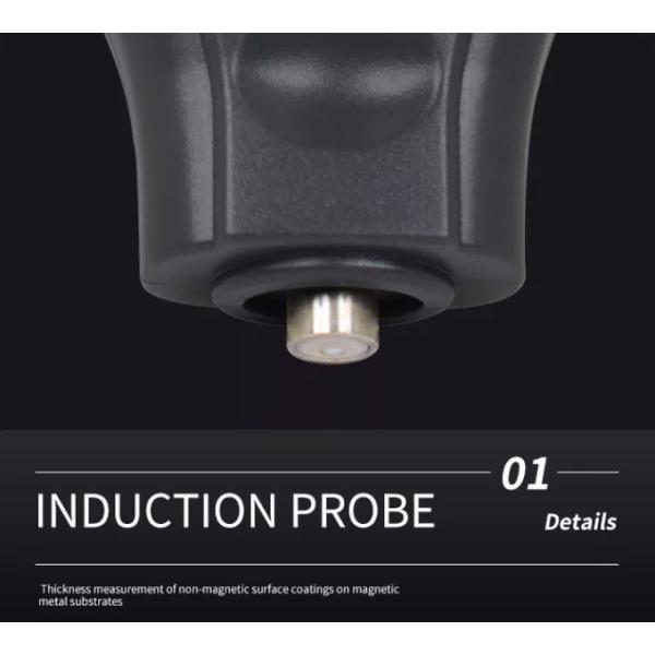 Датчик толщины LCD фильма цифров покрывая показывает WT200A для стальной алюминиевой плиты меди металла