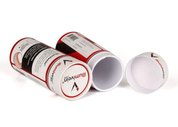 Tubo de papel personalizado biológico que empacota para o café e o chá
