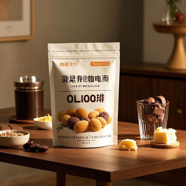 Crush-Resistant Biodegradable Snack Pouches| Composite Food Packaging Bags For Cookies Wholesale