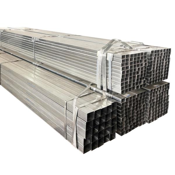 Le tube en acier structurel liquide de place galvanisé par 20*20mm zinguent enduit