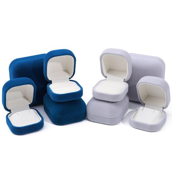 Package de bijoux Hanhong Boîte de stockage en plastique personnalisée pour boucles d'oreilles colliers et anneaux