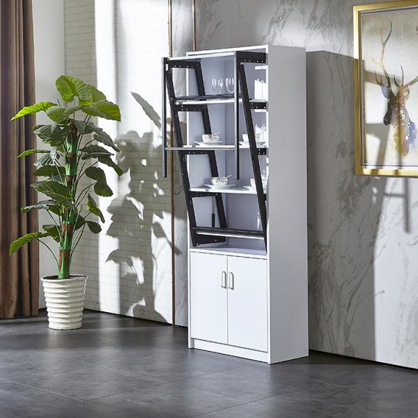 PVC заканчивает створку MDF 191cm из мебелей космоса шкафа таблицы сохраняя