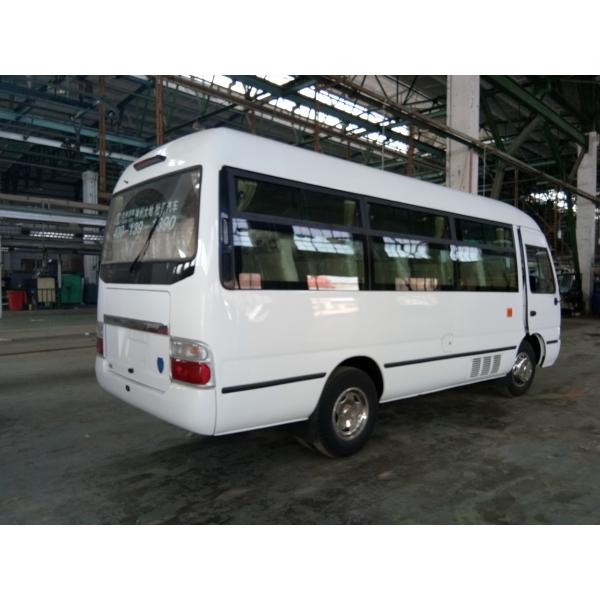 Big Passenger Coaster Star Travel Buses Durable Red With 19 Seats Capacity