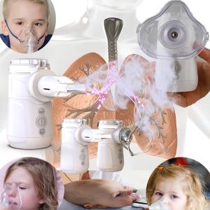 ≤3.2μm 小粒子の大きさ 細粒子の原子化速度 ≥0.3ml/min と 1.5W の電力を消費する低騒音網状インハラー