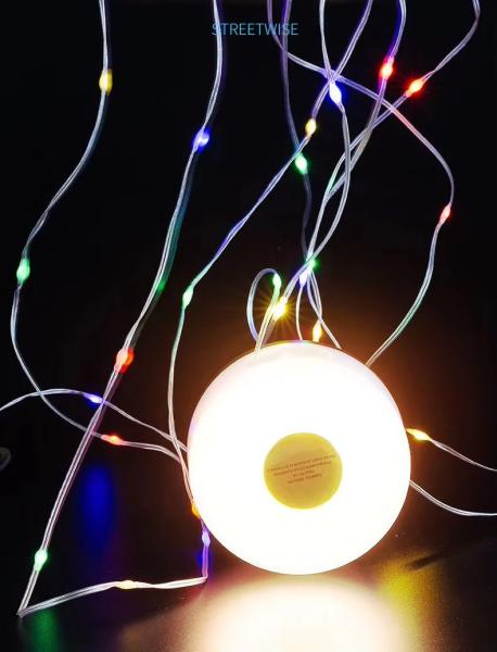 Multifunctional Outdoor Camping String Lights 200LM LED String Lights For Camping