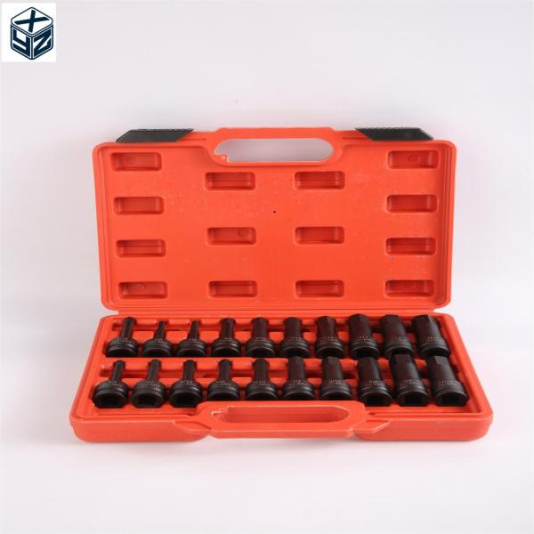 H5 To H19 20pcs Impact Socket Set Made Of High Durable CR-MO Material