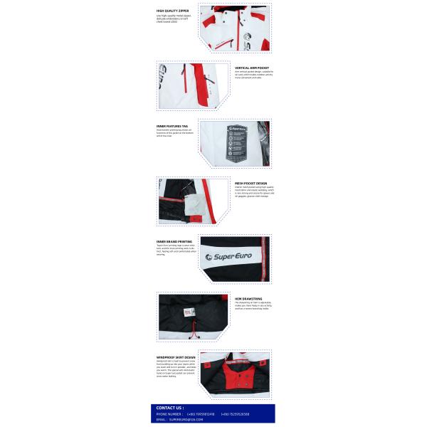 Women Windproof 2XL Skiing Outdoor Sportswear