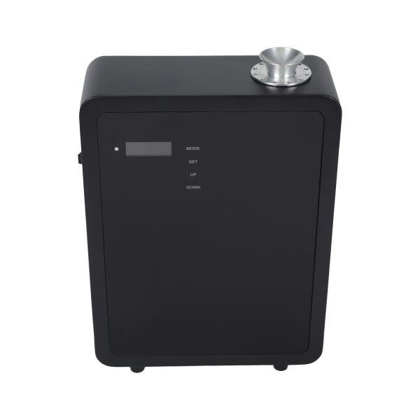 15W Black Metal Aromatherapy Diffuser Fuel Consumption of 2 ml/hour for Personalized Scenting