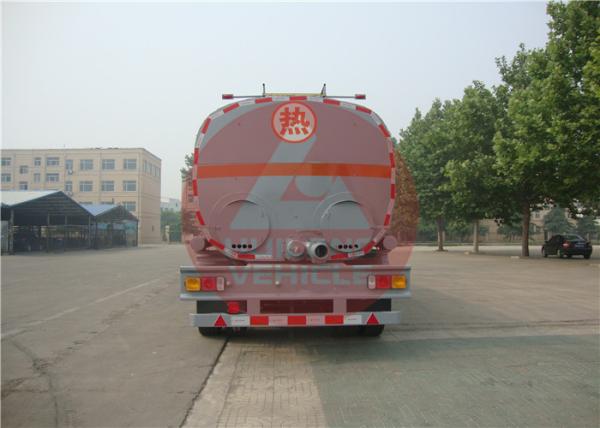 Three Axle Chemical Tanker Trailer Chemical Transport Tanks 38000l Big Capacity