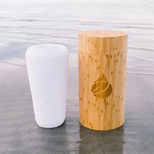 Water Sea Urn: Biodegradable Urn For Water Burial, Burial At Sea Eco Burial: Biodegradable Urn, Burial Urn, Bamboo Urn