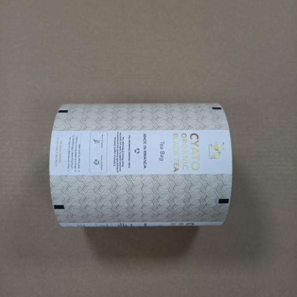 Premium Food-Safe Easy-Tear Paper Roll Heat Seal Coating for Efficient Tea Bag Overwrap Packaging