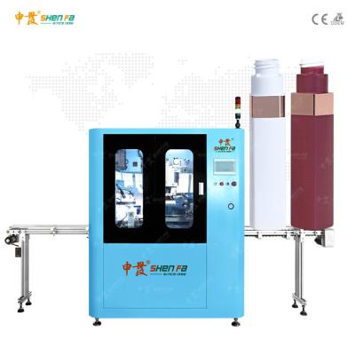 Máquina de carimbo quente automática servo para a forma quadrada oval cônica do batom