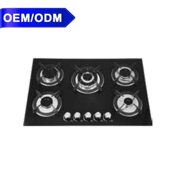 ECO-GS6502G-1 Flameout Protection 5 Burner Gas Stove Manufacturer Household 76cm