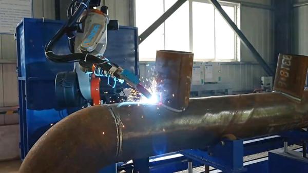 IRB 2600 Automatic Welding Robot with 4.5kVA Power for Metal Fabrication and Automotive Industry