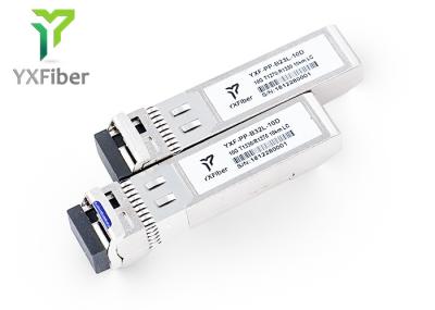 Transceptor ótico do único módulo do wdm SMF DDM do bidi 10km 10G SFP+ do conector do LC