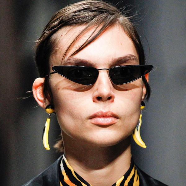 Woman Modern Cat Eye Frame Sunglasses 143MM BSCI Multi Colors