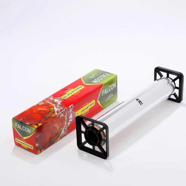 Нефтяная серебряная фольга пищевая упаковочная бумага 8011 алюминиевая фольга Jumbo Roll для кухни