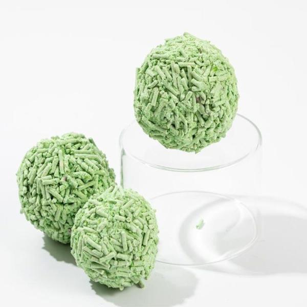 Coupe facile Litter de chat Thé vert à haute absorption sans danger pour les animaux de compagnie Litter de chat au tofu