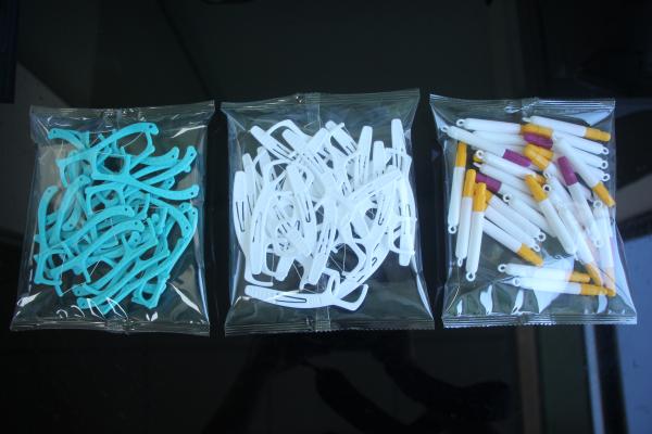 Vertical Counting Manual Feeding  Chain Bucket Type Hardware  Bag Sealing Packing Machine