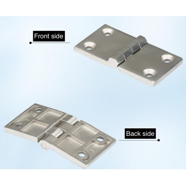 120*60*8MM Custom Metal Die Casting Large Thick Bearing Industrial Hardware Chassis Cabinet Stainless Steel Hinge