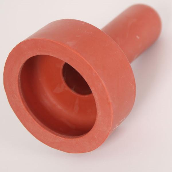 107x62mm Calf Feeding Rubber Nipple With Vent Hole Cross Opening For Calf Feeding Bottle