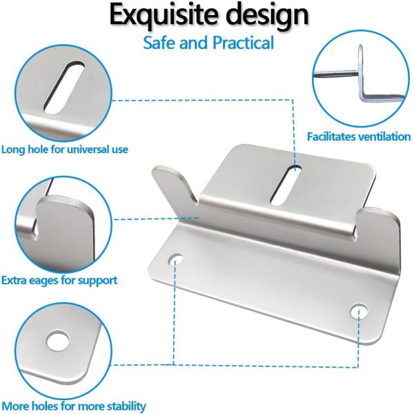 Instalação fácil TALL Z Bracket Solar Panel Brackets para suporte livre de corrosão