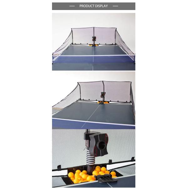 ABS машина настольного тенниса, Topspin и машина сервировки пингпонга шарика Backspin