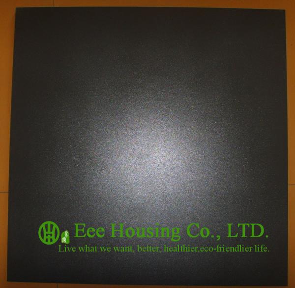 Black Color Matt surface Tiles For Indoor Floor, 600mm * 600mm Black Color Tiles For Sale