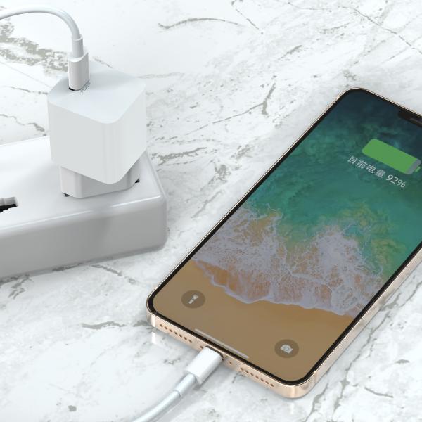 20W carregamento portátil preto da parede de Iphone 12 USB do carregador do paládio Smartphone