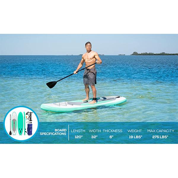 10'' Long Pvc Touring Sup Board For Kids Teens  3 Years Warranty