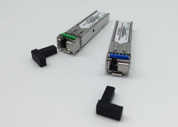 conector ótico do módulo 1310/1490/1550nm 20km 40km 80km LC do transceptor de 1.25G SFP Bidi