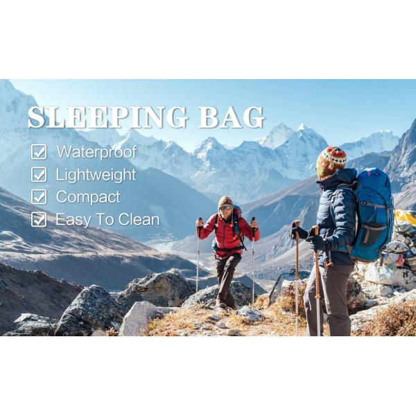 Envelope ornaments Sleeping Bags, Compression Sack for Cold Weather Travel, Camping, Hiking, Outdoor, Backpacking