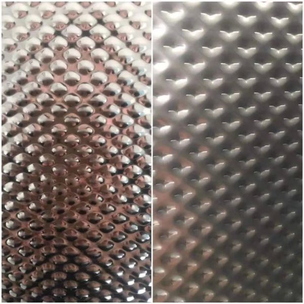 304/316/430 Stainless Steel Checkered Sheet Plate with Cold Rolled Technique and Polished Surface